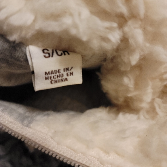 Weatherproof Sz S Warm Fuzzy Pull Over Zip Neck with Pockets - Picture 7 of 8